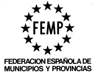 Logo FEMP Blanco Negro